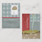 Mushroom Business Card Visitenkarte (Vorne/Hinten)