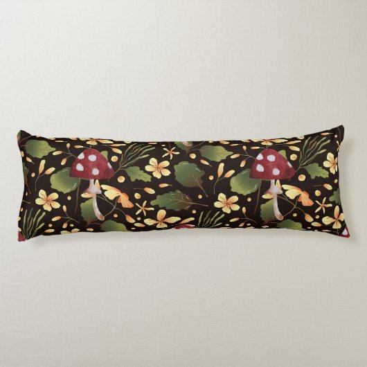 Mushroom Buttercup Seitenschläferkissen (Rückseite)