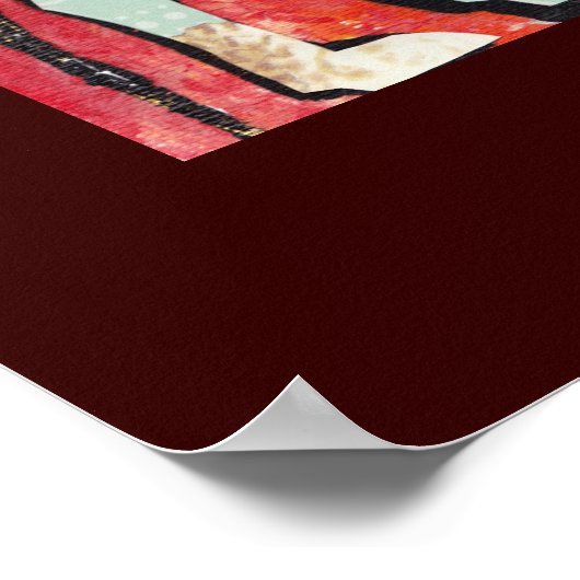 Mushroom Camel Poster (Ecke)