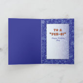 Mushroom Cartoon Funny Sprichwort Fungday Karte (Innenseite)