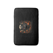 Mushroom Cat Cotattcore Ästhetische Goth Art Emmy Badematte (Vorderseite Vertikal)