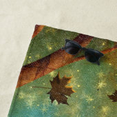 Mushroom Cats Monogram Strandtuch (Beispiel)