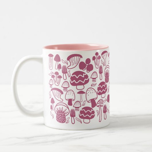 Mushroom Cherry White Tasse (Links)