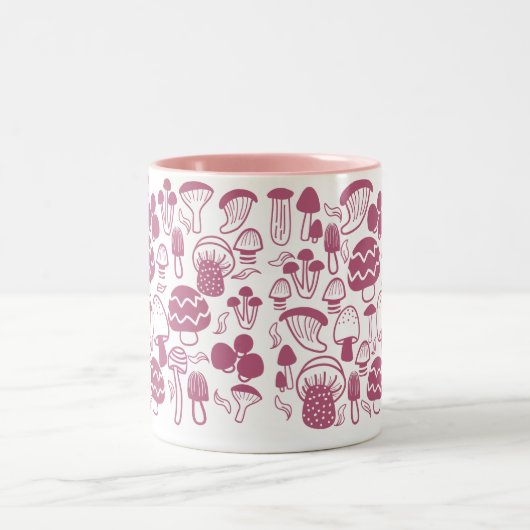 Mushroom Cherry White Tasse (Mittel)
