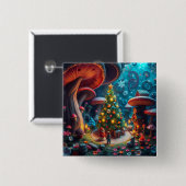 Mushroom Christmas Button (Vorne & Hinten)