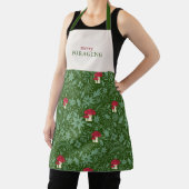 Mushroom Christmas Cotattcore-Schürze Schürze (InSitu)