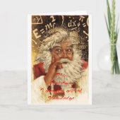 Mushroom Christmas Feiertagskarte (Vorderseite)