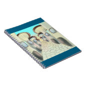 Mushroom City Notebook Notizblock (Rechte Seite)