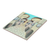 Mushroom City Street Fliese (Seite)