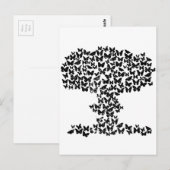 Mushroom Cloud of Butterflies Postkarte (Vorne/Hinten)