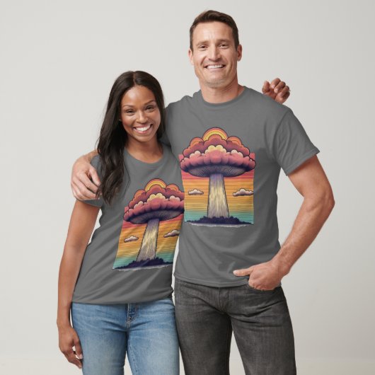 Mushroom Cloud Sunset T-Shirt (Unisex)