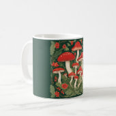 Mushroom-Cocktcore Kaffeetasse (Vorderseite Links)