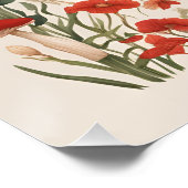 Mushroom-Cocktcore Poster (Ecke)