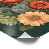 Mushroom-Cocktcore Poster (Ecke)