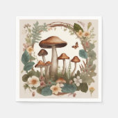 Mushroom-Cocktcore Serviette (Vorderseite)