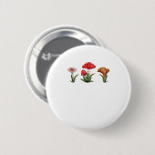 Mushroom CotagesCore Ästhetik Goblinco Button (Vorne & Hinten)