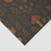 Mushroom Cotattcore Whimsischer Wasserfarbenwald Seidenpapier (Ausschnitt)