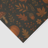 Mushroom Cotattcore Whimsischer Wasserfarbenwald Seidenpapier (Ausschnitt)