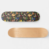 Mushroom Dance Skateboard (Horizontal)