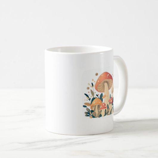 Mushroom Day Magic Kaffeetasse (VorderseiteRechts)