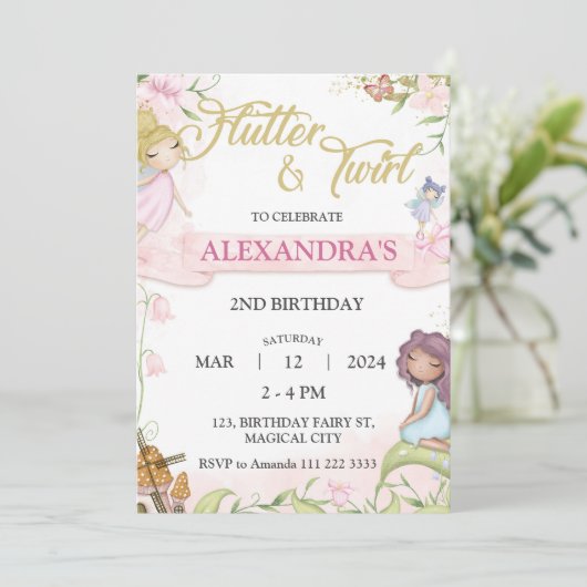 Mushroom der zweiten und dritten Hälfte des 5. 6. Einladung (Stehend Vorderseite)