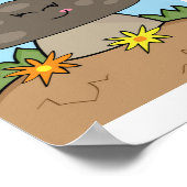 Mushroom Design #2 Illustration Print Kids Poster (Ecke)