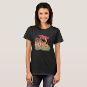 Mushroom Dragon Mycology Foraging Mushroom Hunting T-Shirt (Vorne ganz)