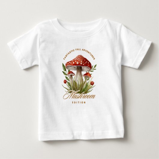 Mushroom-Edition Baby T-shirt (Vorderseite)