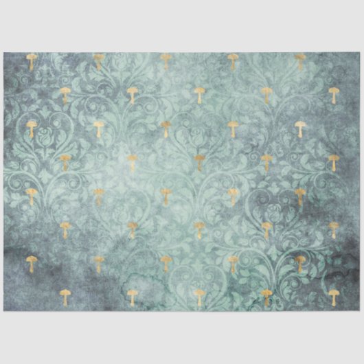 Mushroom Ephemera Design Series #10 Seidenpapier (Vorderseite)