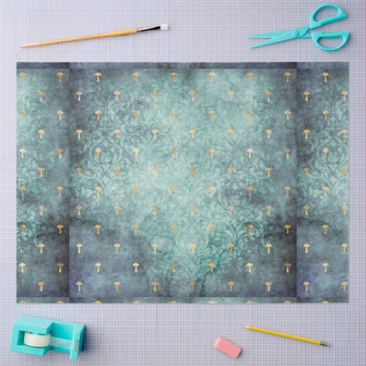 Mushroom Ephemera Design Series #11 Seidenpapier (Basteln)