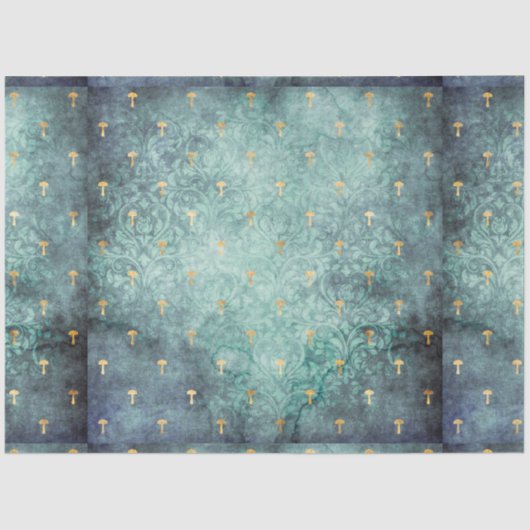 Mushroom Ephemera Design Series #11 Seidenpapier (Vorderseite)