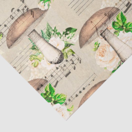 Mushroom Ephemera Design Series #13 Seidenpapier (Ausschnitt)