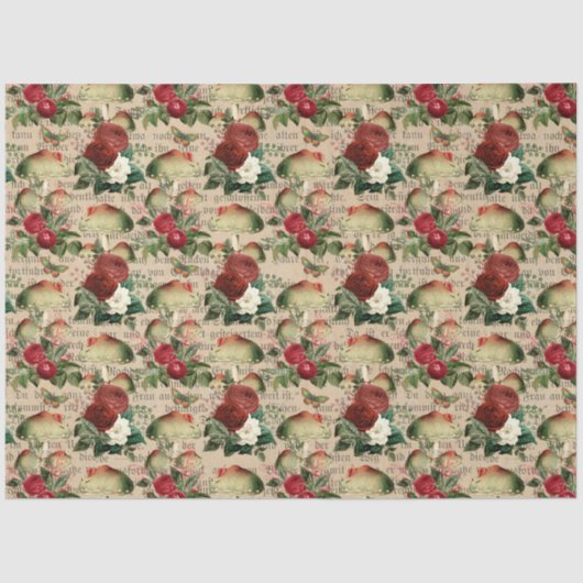 Mushroom Ephemera Design Series #15 Seidenpapier (Vorderseite)