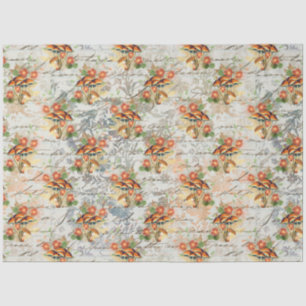 Mushroom Ephemera Design Series #17 Seidenpapier