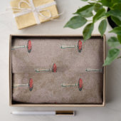 Mushroom Ephemera Design Series #1 Seidenpapier (Geschenk)