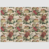 Mushroom Ephemera Design Series #8 Seidenpapier (Vorderseite)