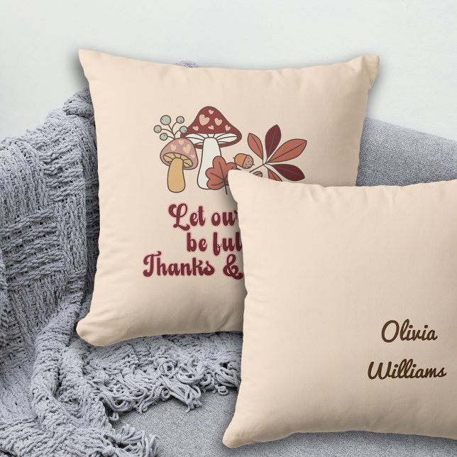 Mushroom-Erntedank Kissen (Von Creator hochgeladen)