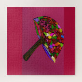 Mushroom Face Character Art Jigsaw Puzzle (Horizontal)