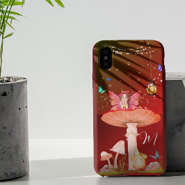 Mushroom Fairy Fantasy Monogram Magisch Case-Mate iPhone Hülle