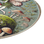 Mushroom Fairy Forager Schneidebrett (Ecke)