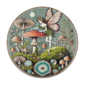 Mushroom Fairy Forager Schneidebrett (Vorderseite)