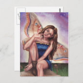 Mushroom Fairy - Postkarte (Vorne/Hinten)