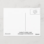 Mushroom Fairy Postkarte (Rückseite)