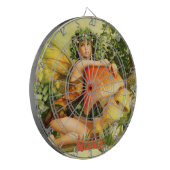 Mushroom fairy Thunder_Cove Dartscheibe (Vorderseite Links)