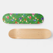 Mushroom Fairytale Regenbogen Skateboard (Horizontal)