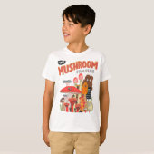Mushroom Fan Club Retro Niedlicher Cocktail Mushr T-Shirt (Vorne ganz)