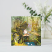 Mushroom & Fantasy Dragon (Stehend Vorderseite)