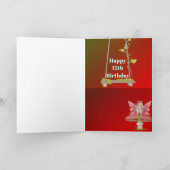 Mushroom Fantasy Fairies Gold Age Card Karte (Innenseite)