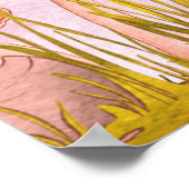 Mushroom Fantasy Fairy Kinderzimmer Poster (Ecke)