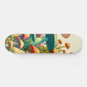 Mushroom Fantasy Forest Skateboard (Horizontal)